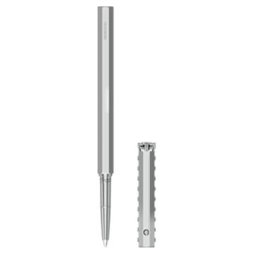 Ballpoint pen, Classic, Silver tone, Chrome plated - Swarovski, 5627168