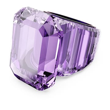 Lucent cocktail ring, Purple - Swarovski, 5629244