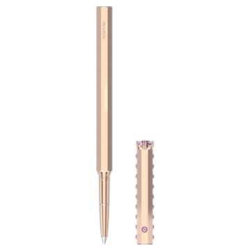 Ballpoint pen, Classic, Pink, Rose gold-tone plated - Swarovski, 5631210