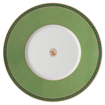 Signum 杯子连茶碟, 瓷器, 绿色 - Swarovski, 5635526