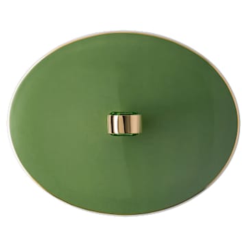 Signum teapot, Porcelain, Small, Green - Swarovski, 5635541