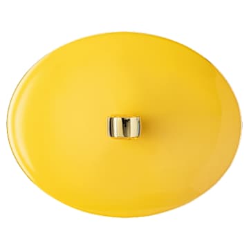 Čajnik Signum, Porcelan, Mali, rumeni - Swarovski, 5635549