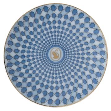 Talířek Signum, Porcelán, Malý, Modrá - Swarovski, 5635553