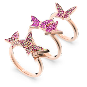 Swarovski ring new arrivals set rose gold