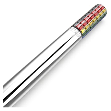 Ballpoint pen, Multicolored, Chrome plated - Swarovski, 5637772