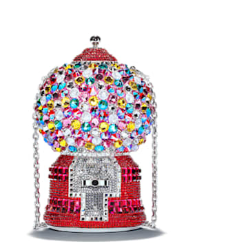 Bolso JUDITH LEIBER Gumball Machine, Multicolor - Swarovski, 5638812
