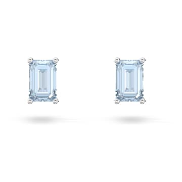 Swarovski aquamarine earrings sale