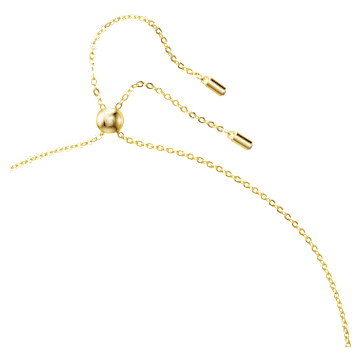 Matrix hanger, Baguette-slijpvorm, Groen, Goudkleurige toplaag - Swarovski, 5639629