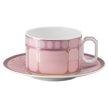 Signum 茶杯套裝，瓷器，彩色 - Swarovski, 5640063