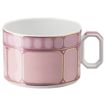 Signum teacup set, Porcelain, Multicoloured - Swarovski, 5640063