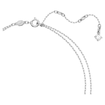 Millenia Halskette im Lagenlook, Oktagon-Schliff, Rhodiniert - Swarovski, 5640557