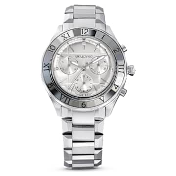Orologio 39mm, Fabbricato in Svizzera, Bracciale di metallo, Tono argentato, Acciaio inossidabile - Swarovski, 5641297
