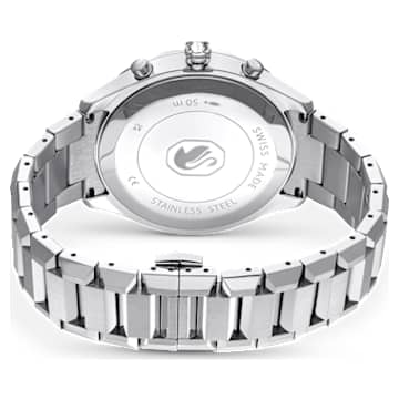 Reloj 39mm, Fabricado en Suiza, Brazalete de metal, Tono plateado, Acero inoxidable - Swarovski, 5641297