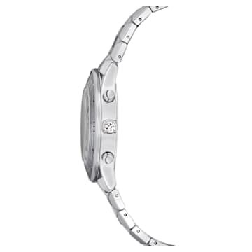 Relógio 39mm, Fabrico suíço, Pulseira de metal, Prata, Aço inoxidável - Swarovski, 5641297
