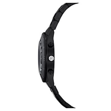 Reloj 399mm, Fabricado en Suiza, Brazalete de metal, Negro, Acabado negro - Swarovski, 5641393
