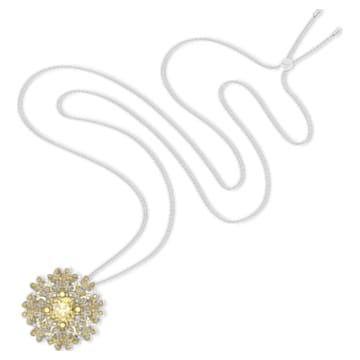 Eternal Flower 胸针, 花朵, 多种金属润饰 - Swarovski, 5642857