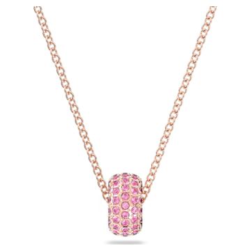 Stilla pendant, Pear cut, White, Rhodium plated | Swarovski Stilla pendant, Pear cut, White, Rhodium plated | Swarovski