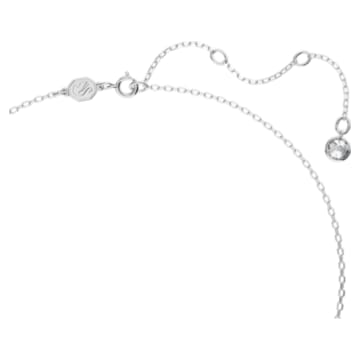 Ortyx Halskette, Trilliant-Schliff, Weiß, Rhodiniert - Swarovski, 5642983