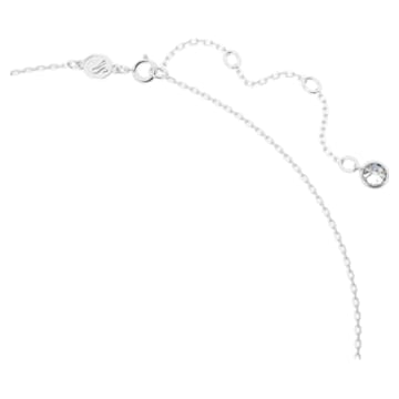 Ortyx Halskette, Trilliant-Schliff, Weiß, Rhodiniert - Swarovski, 5643021
