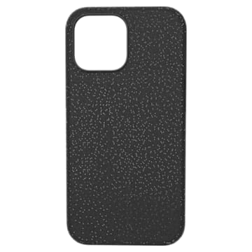 High smartphone case, iPhone® 13 Pro Max, Black - Swarovski, 5643027