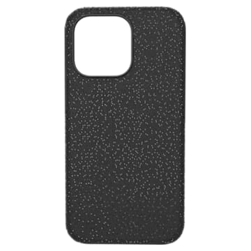High smartphone case, iPhone® 13 Pro, Black - Swarovski, 5643028