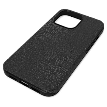 High smartphone case, iPhone® 13 Pro, Black - Swarovski, 5643028