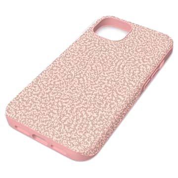 High smartphone case, iPhone® 13, Pale pink - Swarovski, 5643032