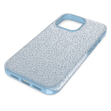 High smartphone case, iPhone® 13 Pro, Blue - Swarovski, 5643036