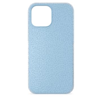 High smartphone case, iPhone® 13 Pro Max, Blue - Swarovski, 5643037