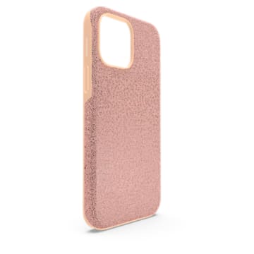 High smartphone case, iPhone® 13 Pro Max, Rose gold tone - Swarovski, 5643039