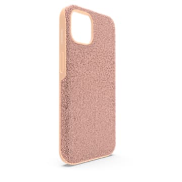Etui na smartfona High, iPhone® 13, W odcieniu różowego złota - Swarovski, 5643040