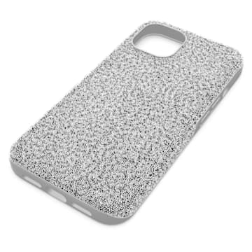 Pouzdro na chytrý telefon High, iPhone® 13, Stříbrný odstín - Swarovski, 5643043