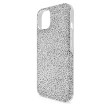 Pouzdro na chytrý telefon High, iPhone® 13, Stříbrný odstín - Swarovski, 5643043