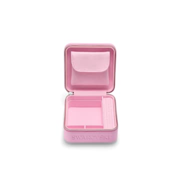 Iconic Swan COG Jewelry Box, Pink - Swarovski, 5644902
