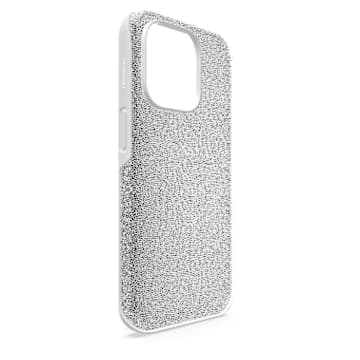 High smartphone case, iPhone® 14 Pro Max, Silver tone - Swarovski, 5644927