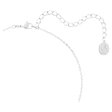 Collier Swarovski Sparkling Dance, Taille ronde, Forme ovale, Bleu, Métal rhodié - Swarovski, 5646731