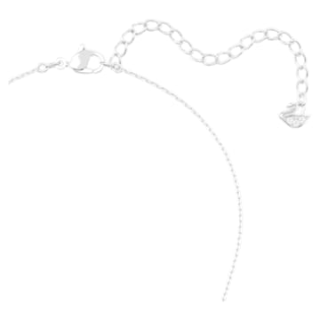 Swarovski Sparkling Dance Halskette, Weiß, Rhodiniert - Swarovski, 5646732