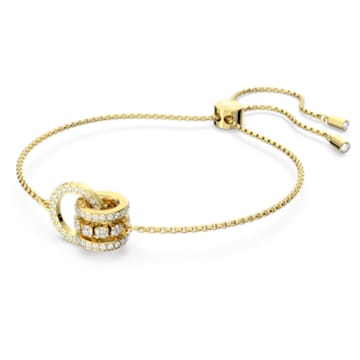 Further bracelet, White, Gold-tone plated - Swarovski, 5646737