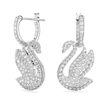 Swarovski earrings swan online