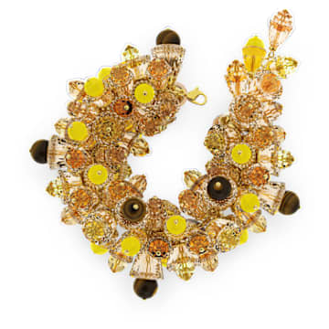 Pulseira Somnia, Marcante, Multicor, Lacado a dourado - Swarovski, 5647595