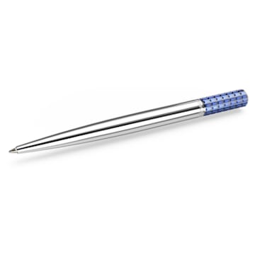 Kuličkové pero, Modrá, Pochromováno - Swarovski, 5647831