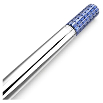 Kuličkové pero, Modrá, Pochromováno - Swarovski, 5647831