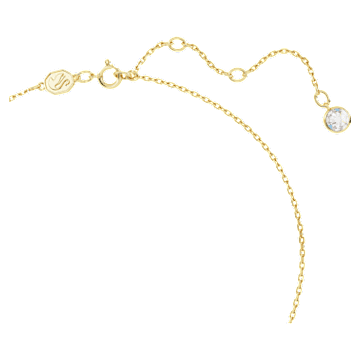 Stilla hanger, Pear-slijpvorm, Groen, Goudkleurige toplaag - Swarovski, 5648751