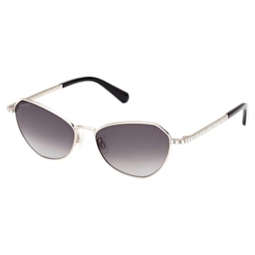 Sunglasses, Gradient tint, Black - Swarovski, 5649033