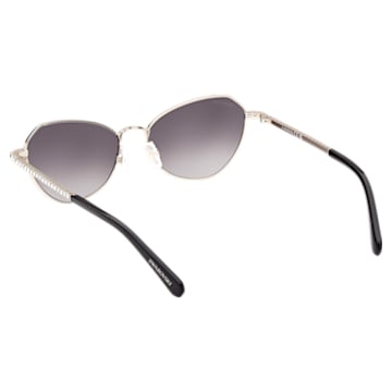 Sunglasses, Gradient tint, Black - Swarovski, 5649033