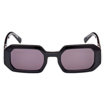 Napszemüveg, Nyolcszög alakú, SK0387 01A, Fekete - Swarovski, 5649034