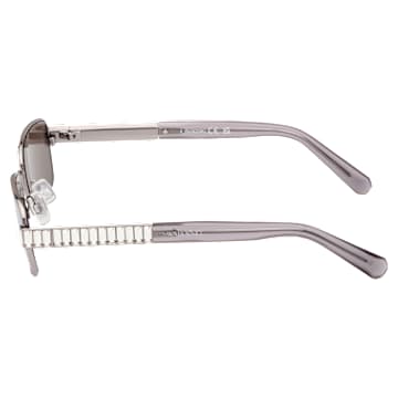 Sonnenbrille, Spiegel, SK0389 14C, Silberfarben - Swarovski, 5649036