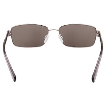 Lunettes de soleil, Miroir, SK0389 14C, Ton argenté - Swarovski, 5649036