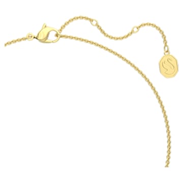 Alea necklace, Multicolored, Gold-tone plated - Swarovski, 5649785