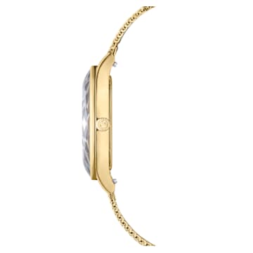 Octea Nova watch, Swiss Made, Metal bracelet, Gold tone, Gold-tone finish - Swarovski, 5649993